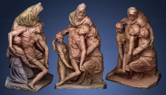 3D model Michelangelo Pieta (STL)